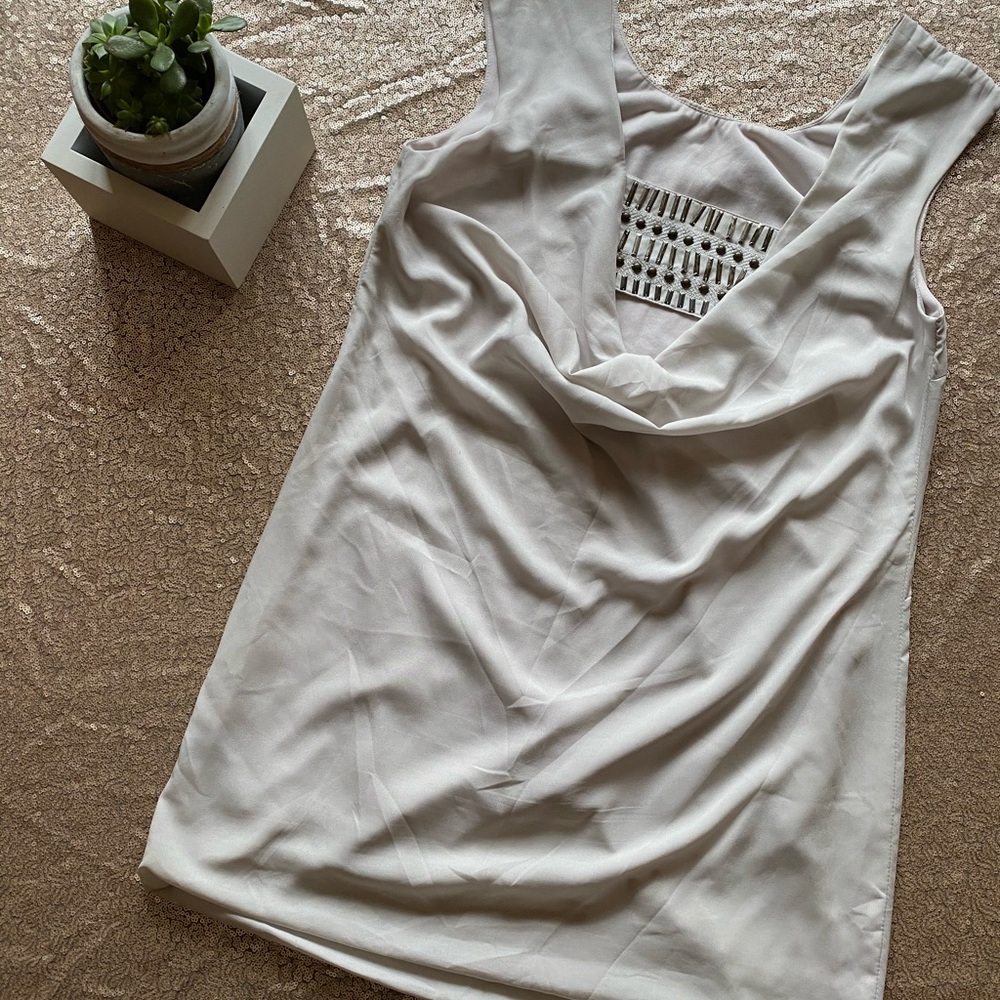 Back-detail Shift Dress